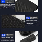 Double Row Ultra-Thin Waterproof LED Flexible Advertising Matrix Display Screen, USB 32x64 Pixels, USB 32x96 Pixels, USB 32x128 Pixels, USB 32x160 Pixels, USB 32x192 Pixels