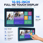 WA1109T 10.95 inch HD Touch Screen Digital Signage with Light, 4GB+64GB, Android 14 RK3576S Quad Core, EU Plug, UK Plug, US Plug