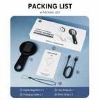 V5 500X 2.4-inch IPS Screen Handheld Smart Magnifier