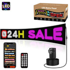 32x256 Pixels Dual Row Ultra-Thin LED Flexible Advertising Matrix Display Screen, Size: 192 x 28cm, 192 x 28cm