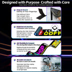 32x448 Pixels Dual Row Ultra-Thin LED Flexible Advertising Matrix Display Screen, Size: 334 x 29.4cm, 334 x 29.4cm