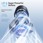 ZXF001 Portable Handheld Ice Fan without Cooling Function