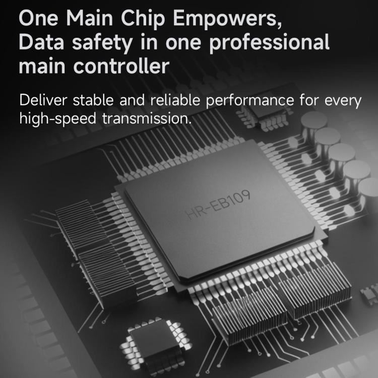 THERMALRIGHT HR-EB109 20Gbps M.2 NVMe SSD Enclosure with Type-C to Type-C Cable, EB109-20G C-C Cable