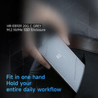 THERMALRIGHT HR-EB109 20Gbps M.2 NVMe SSD Enclosure with Type-C to Type-C Cable, EB109-20G C-C Cable