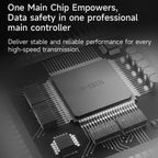 THERMALRIGHT HR-EB115 20Gbps M.2 NVMe SSD Enclosure with Type-C to Type-C Cable, EB115-20G C-C Cable