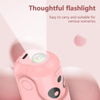 F5 Mini Folding Fan Integrated Type-C Cable