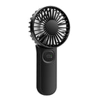 F11 Folding Handheld Fan with LED Display & Lanyard