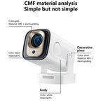 Yesido TV16 1080P Auto Focus Bluetooth 5.4 Smart Projector, EU Plug, UK Plug, US Plug