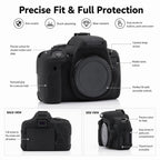 Soft Silicone Camera Protective Case, For Canon EOS 750D