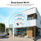 Srihome SH065 5MP Outdoor Security HD Camera, Supports Two-Way Audio and Color Night Vision, SH065