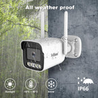 Srihome SH065 5MP Outdoor Security HD Camera, Supports Two-Way Audio and Color Night Vision, SH065