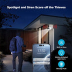 Srihome SH065 5MP Outdoor Security HD Camera, Supports Two-Way Audio and Color Night Vision, SH065