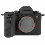 Litchi Texture Soft Silicone Camera Protective Case, For Sony ILCE-1 / A1 / Alpha 1