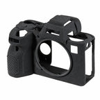Litchi Texture Soft Silicone Camera Protective Case, For Sony ILCE-1 / A1 / Alpha 1