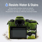 Litchi Texture Soft Silicone Camera Protective Case, For Sony ILCE-1 / A1 / Alpha 1