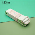 Two-Tone Multifunctional Yoga Stretch Cotton Belt Yoga Rope, 1.83m, 2.5m