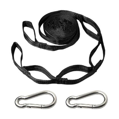 Multi-Purpose Colorful Swing Rope Outdoor Camping Adjustable Loop + Quick Buckle Set 2pcs