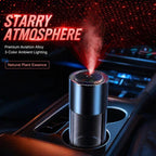 JK-577-2 Water Cup-Style Smart Car Aroma Diffuser with Starry Sky Projection