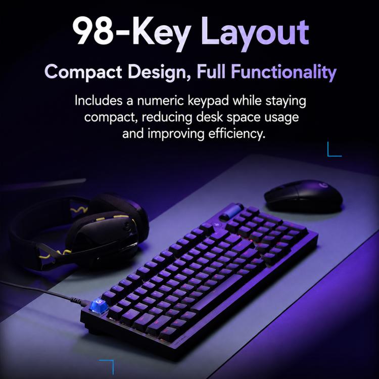 Logitech G316 8K Custom Mechanical Gaming Keyboard Esports Edition with Linear Switches, Linear Switches