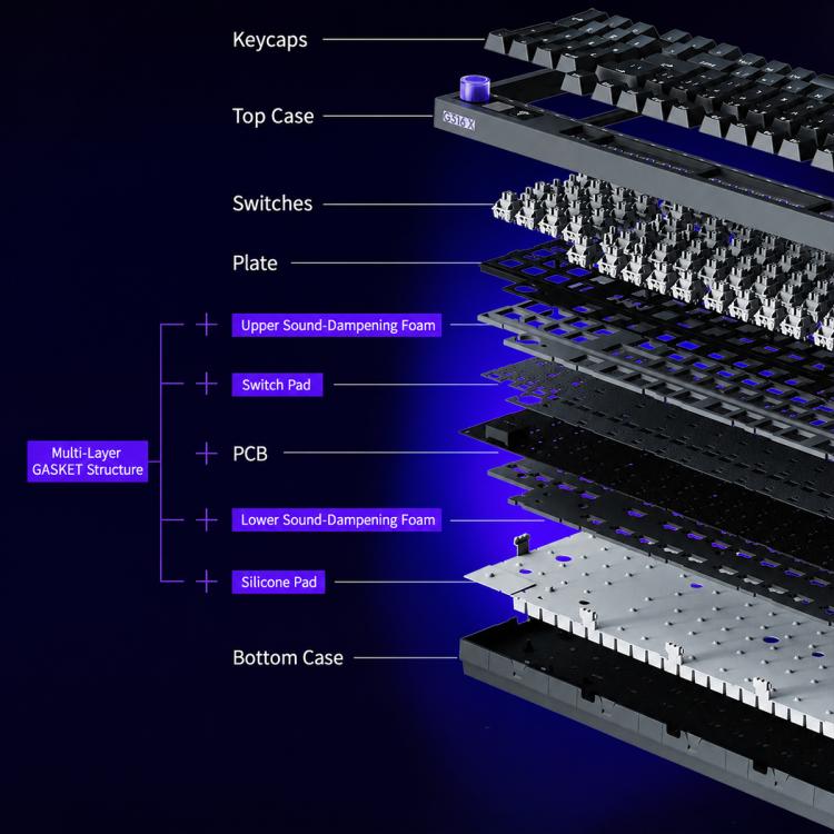 Logitech G316 8K Custom Mechanical Gaming Keyboard Esports Edition with Linear Switches, Linear Switches