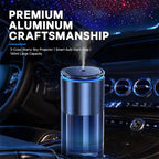 JK-587 Tri-color Starry Sky Light Smart Car Aroma Diffuser