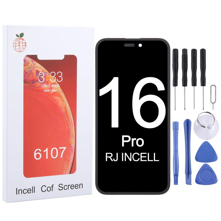 RJ Incell Cof Screen, For iPhone 17 Pro Max, For iPhone 17 Pro, For iPhone 16 Pro Max, For iPhone 16 Pro, For iPhone 16 Plus, For iPhone 16, For iPhone 15 Pro Max, For iPhone 15 Pro, For iPhone 15 Plus, For iPhone 15, For iPhone 14 Pro                 ...