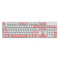 Lenovo GK10 RGB 104 Keys Wired Mechanical Keyboard, Tea Axis, Red Axis, Blue Axis