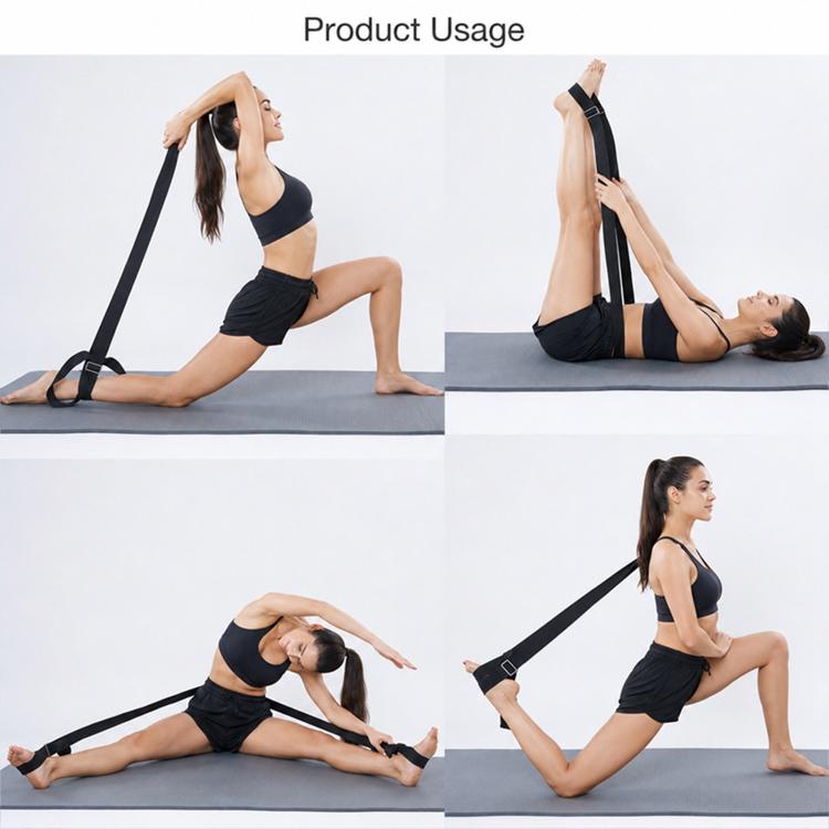 Adjustable Yoga Rope Stretching Trainer Doorway Stretching Belt