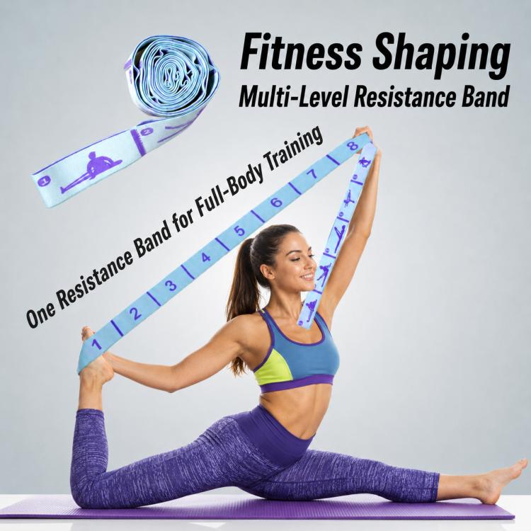 Yoga Resistance Digital Tension Band Suitable For Children and Adults