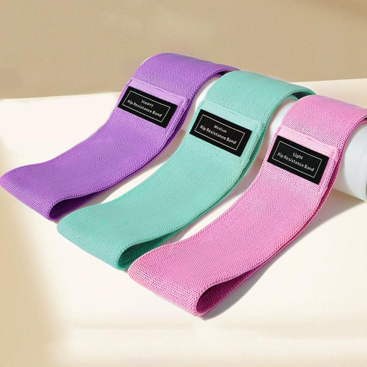 Knitted Yoga Resistance Band Glute Training Assistance Stretching Elastic Band, White Low Elasticity, Mint Low Elasticity, Pink High Elasticity, Pink Medium Elasticity, Black High Elasticity, Dark Green High Elasticity, Sky Blue High Elasticity        ...