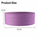 Knitted Yoga Resistance Band Glute Training Assistance Stretching Elastic Band, White Low Elasticity, Mint Low Elasticity, Pink High Elasticity, Pink Medium Elasticity, Black High Elasticity, Dark Green High Elasticity, Sky Blue High Elasticity        ...