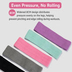 Knitted Yoga Resistance Band Glute Training Assistance Stretching Elastic Band, White Low Elasticity, Mint Low Elasticity, Pink High Elasticity, Pink Medium Elasticity, Black High Elasticity, Dark Green High Elasticity, Sky Blue High Elasticity        ...