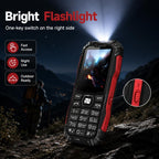 HE248 Rugged Style Phone, 2.4 inch, 3D Keys Network: 2G, Dual SIM, BT, Torch, Russian Keyboard, No Power Plug