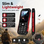 HE248 Rugged Style Phone, 2.4 inch, 3D Keys Network: 2G, Dual SIM, BT, Torch, Russian Keyboard, No Power Plug