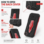 HE248 Rugged Style Phone, 2.4 inch, 3D Keys Network: 2G, Dual SIM, BT, Torch, Russian Keyboard, No Power Plug