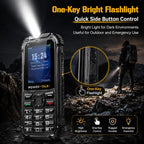 HP219 IP68 Rugged Phone, 2.4 inch, SC6531E, Network: 2G, BT, FM, SOS, Torch, EU Plug, US Plug, UK Plug