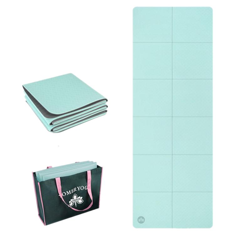 4mm Thick Non-slip Fitness Pad Foldable Yoga Mat