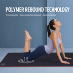 4mm Thick Non-slip Fitness Pad Foldable Yoga Mat