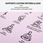 Double-Sided Non-slip Professional Silent Fitness Training Yoga Mat, 6mm