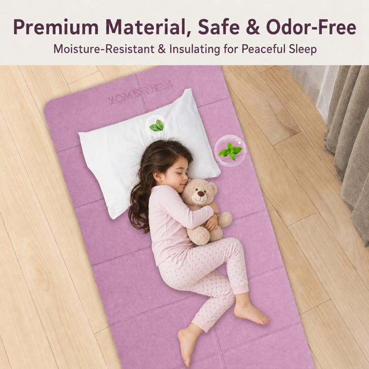 Negative Ions Portable Travel Thick Foldable Yoga Pad Student Nnap Mat