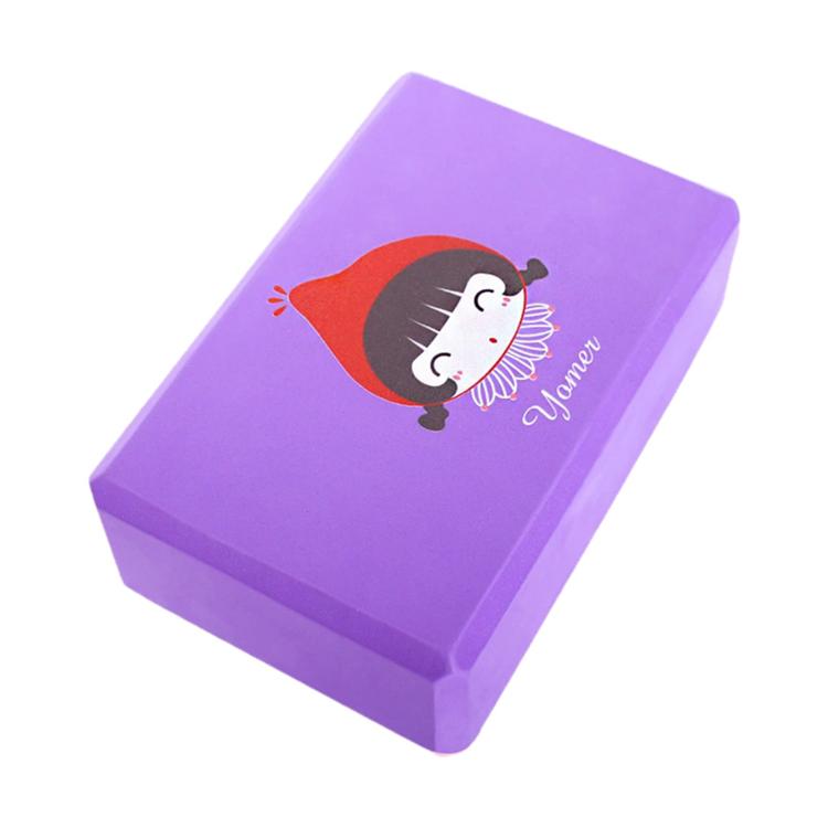 Cute Printed High Density Dancing Leg-Stretching Yoga Blocks