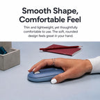 Logitech PEBBLE 2.0 M350S 4000DPI Ultra-Thin Dual-Mode Wireless Bluetooth Mouse