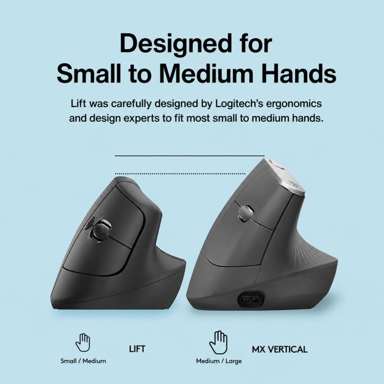 Logitech WAVE KEYS LIFT COMBO Wireless Ergonomic Keyboard Mouse Set