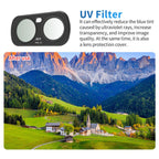 For Insta 360 Luna Ultra JSR CB Series Magnetic Camera Lens Filter, UV, CPL, ND8, ND16, ND32, ND64, STAR, NIGHT, Black Mist 1/4, 3 in 1 UV ND, 4 in 1 ND8-64, 4 in 1 CPL ND, 3 in 1 ND8-32, 6 in 1 ND UV CPL, 8 in 1 Mixed Filter, 12 in 1 Mixed Filter