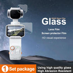 imak Tempered Glass Film with Camera Lens Film, For Insta360 Luna Pro, For Insta360 Luna Ultra