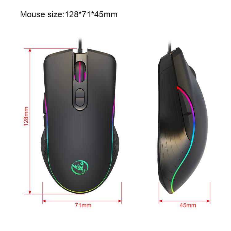 HXSJ Master-P5+V100+A867 Gaming Keyboard and Mouse Adapter Set for PS5, Master-P5+V100+A867
