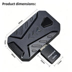 HXSJ Master-P5+V100+H300 Gaming Keyboard and Mouse Adapter Set for PS5, Master-P5+V100+H300