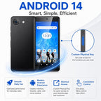 UNIWA Q999, 4GB+64GB, 4.0 inch Android 14.0 Unisoc T606 Octa Core, Network: 4G, OTG, EU Plug, US Plug, UK Plug, AU Plug