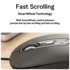 Logitech M520 Business Quiet Wired Office Mouse, M520