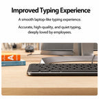 Logitech K620 Silent Wired Office AI Keyboard, K620